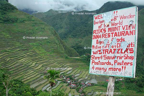 IMPRESSIONEN - Landschaften / Landscapes 2 - Reisterrassen, Banaue, Philippinen 