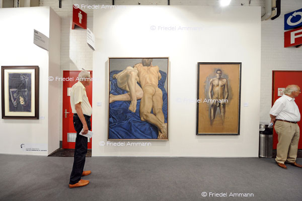 ART 42 Basel 2011 Unlimited - Philip Pearlstein, «Male and Feamle Reclining, 1965»