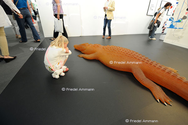 ART 42 Basel 2011 Unlimited - Carsten Höller, «Krokodil (Crocodile)»