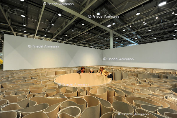 KULTUR - ART Unlimited Basel 41 2010 - Labirinto e Grande Pozzo, Michelangelo Pistoletto - Galleria Continua