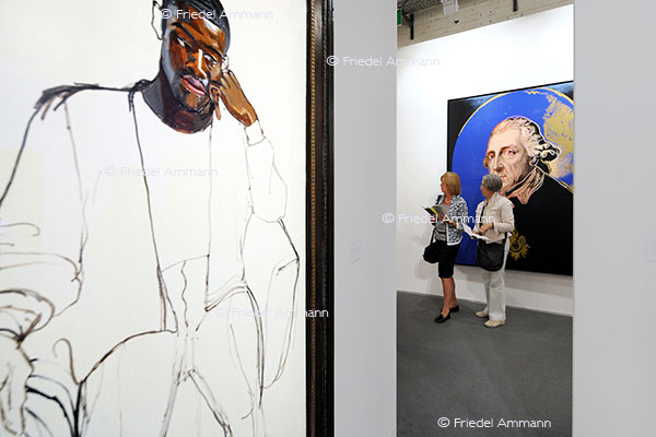 ART Basel 40 2009 - James Hunter Black Draftee, Alice Neel / Friedrich II, Andy Warhol
