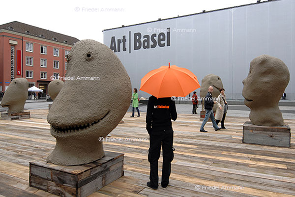 KULTUR - ART Unlimited Basel 39 2008 - Public KULTUR - ART Project: Moonrise. east Ugo Rondinone