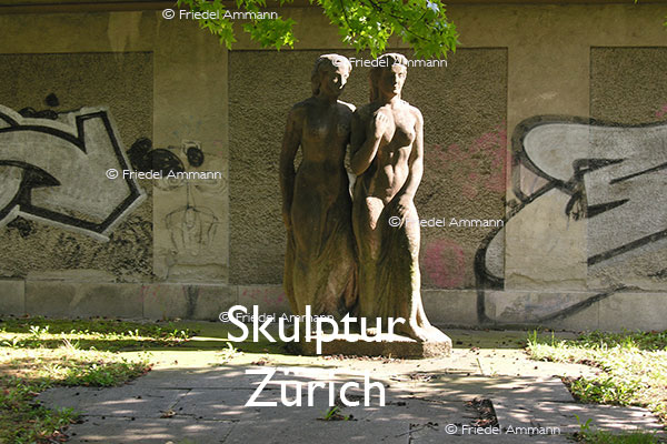 KULTUR – Denkmäler / Kunst im öffentlichen Raum – Skulptur – Zürich, Schweiz