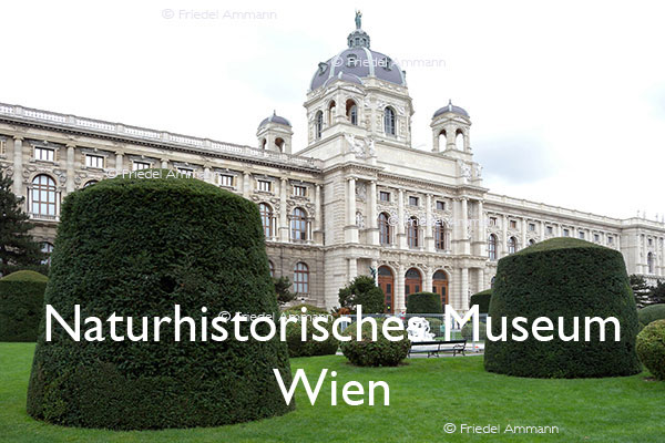 KULTUR – Denkmäler / Kunst im öffentlichen Raum – Naturhistorisches Museum - Wien, Österreich