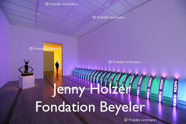KULTUR – Ausstellungen / Galerien – Jenny Holzer in der Fondation Beyeler – Riehen, Schweiz