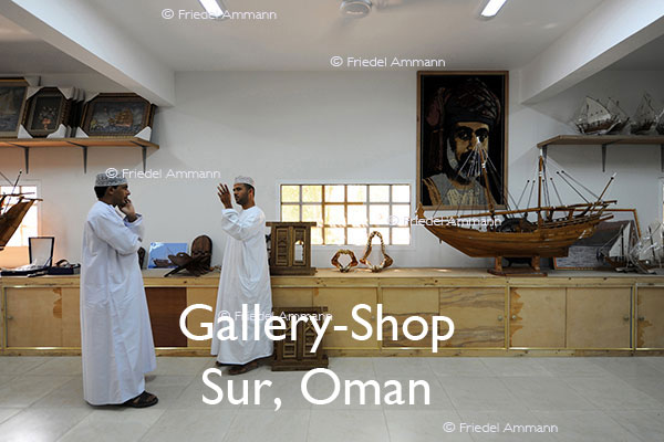 KULTUR – Ausstellungen / Galerien - Dhauwerft Gallery-Shop – Sur, Oman