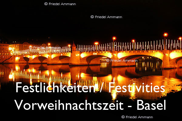 KULTUR - Festlichkeiten / Festivities – Vorweihnachtszeit - Basel, Schweiz