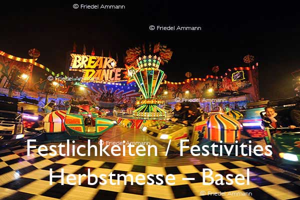 KULTUR - Festlichkeiten / Festivities - Herbstmesse – Basel, Schweiz