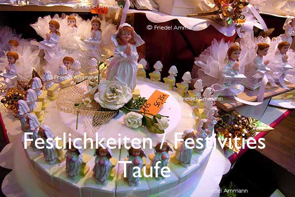 KULTUR - Festlichkeiten / Festivities - Taufe