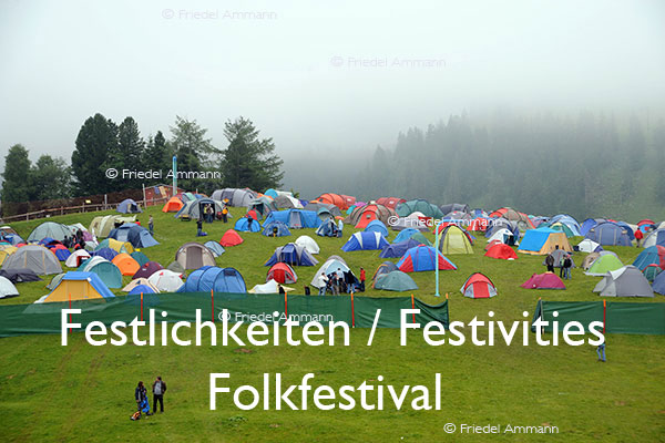 KULTUR - Festlichkeiten / Festivities – Folkfestival Klewenalp, Schweiz