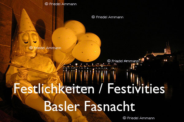 KULTUR - Festlichkeiten / Festivities – Basler Fasnacht, Schweiz
