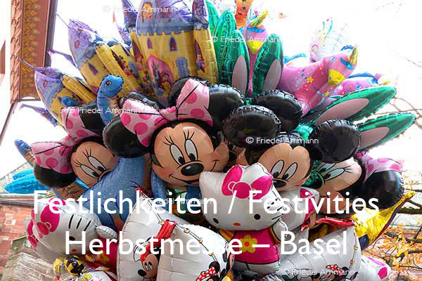 KULTUR - Festlichkeiten / Festivities - Herbstmesse – Basel, Schweiz
