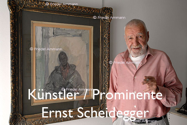 KULTUR – Künstler / Prominente – Ernst Scheidegger, Magnum Fotograf – Zürich, Schweiz