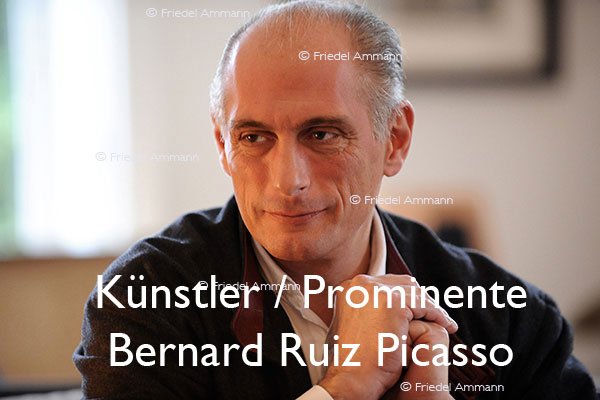 KULTUR – Künstler / Prominente – Bernard Ruiz Picasso, Enkel von Pablo Picasso – Brüssel, Belgien