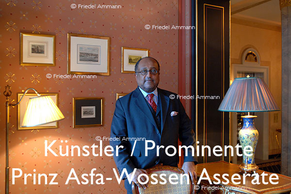 KULTUR – Künstler / Prominente - Prinz Asfa-Wossen Asserate - Les Trois Rois, Basel, Schweiz