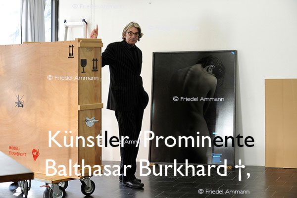 KULTUR – Künstler /Prominente - Balthasar Burkhard †, Fotograf – Bern, Schweiz