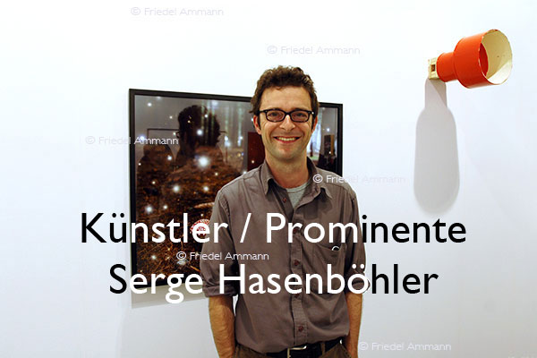 KULTUR – Künstler / Prominente - Serge Hasenböhler, Künstler – Basel, Schweiz