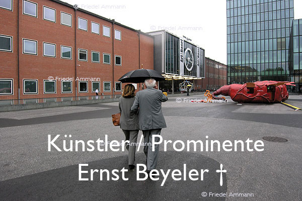 KULTUR – Künstler / Prominente - Ernst Beyeler † (sein letzter ART Besuch) - Basel, Schweiz