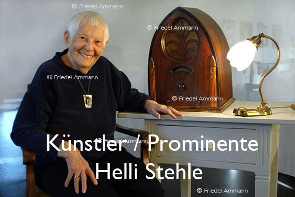KULTUR – Künstler / Prominente - Helli Stehle – Schauspielerin & 1. Schweizer Radiofrau seit 1939