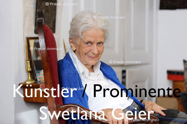 KULTUR – Künstler / Prominente – Swetlana Geier, Literaturübersetzerin 