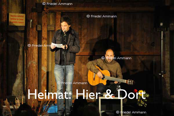 KULTUR – Heimat, Hier & Dort – Guy Krneta, Dan Wiener - Bahnhof St Johann, Basel 
