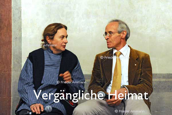 KULTUR – Vergängliche Heimat – Bettina Eichin (Künstlerin), Martin Vosseler (Arzt, Umweltaktivist) - Bischofssaal Münster, Basel 