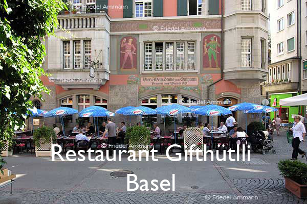 KULTUR – Gastronomie – Restaurant Gifthütlli – Basel, Schweiz