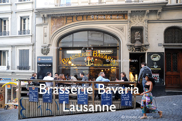 KULTUR – Gastronomie – Brasserie Bavaria – Lausanne, Schweiz