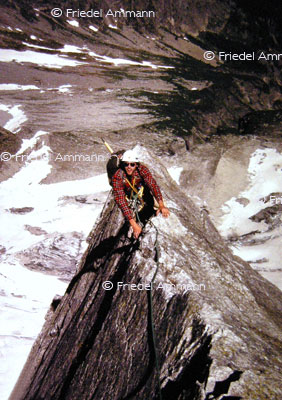 KULTUR – Sport - Klettern / Climbing – Piz Badile Nordkante, Schweiz