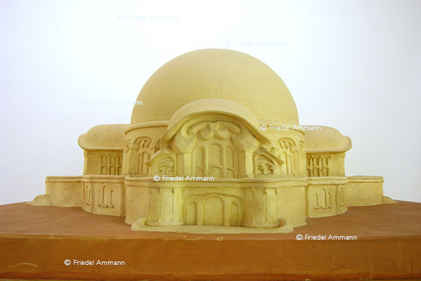 KULTUR - Anthroposophie – Das erste Goetheanum in Dornach, (1922 abgebrannt)