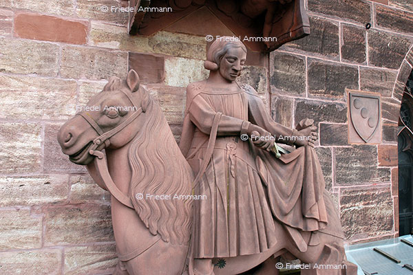 KULTUR – Christentum – Heiliger Martin – Basler Münster, Schweiz