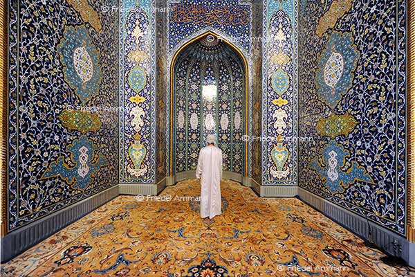 KULTUR – Islam - Sultan Qaboos Moschee –Muscat, Oman