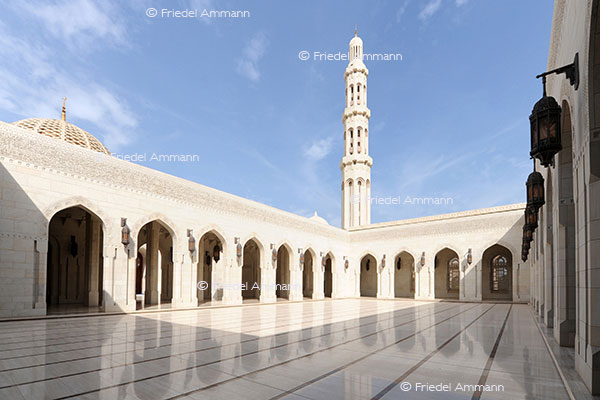 KULTUR – Islam - Sultan Qaboos Moschee –Muscat, Oman