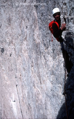 LEBEN – Sport - Klettern / Climbing – Rotwand Nordwand, Rosengarten