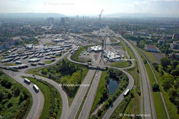 LEBEN - Unterwegs / on the way - Autobahn Grenzübergang France-Basel, Schweiz