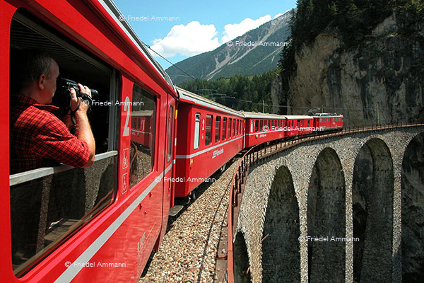 SCHWEIZ - Impressionen 1 - Landwasserviadukt, Graubünden