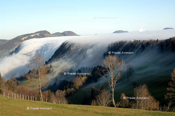 SCHWEIZ - Impressionen 1 - Wetterscheide am Scheltenpass, Jura