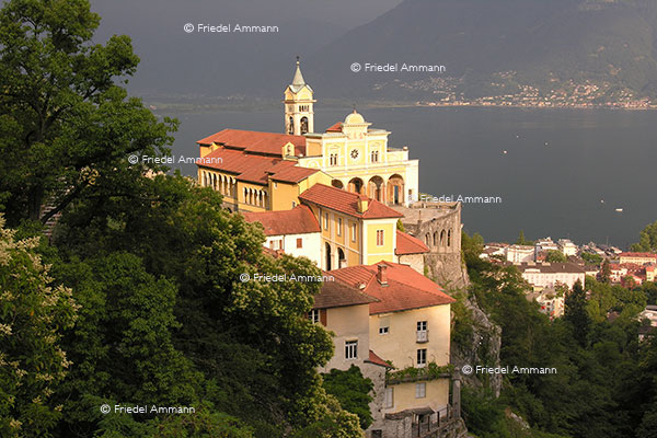 SCHWEIZ - Impressionen 1 - Madonna del Sasso, Locarno