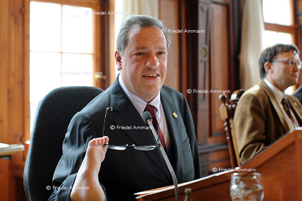 SCHWEIZ - Impressionen 2 – Christian Lohr, Politiker - Rathaus Weinfelden
