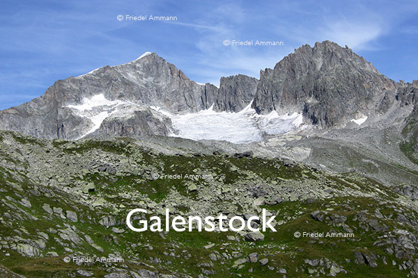 SCHWEIZ - Alpen - Galenstock, Furkapass