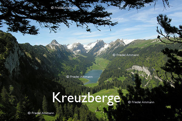 SCHWEIZ - Alpen - Kreuzberge, Appenzell