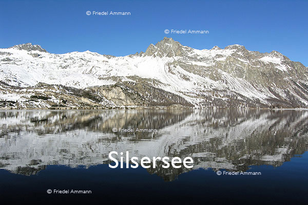 SCHWEIZ - Alpen - Silsersee, Engadin