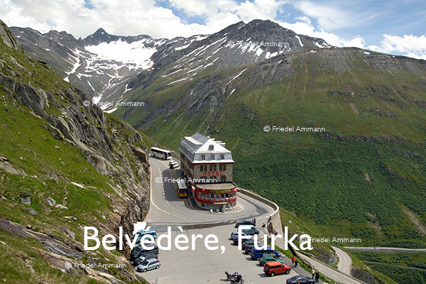 SCHWEIZ - Alpen - Belvédère, Furka