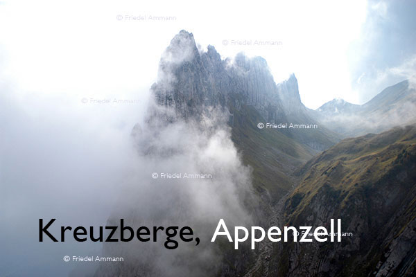 SCHWEIZ - Alpen - Kreuzberge, Appenzell
