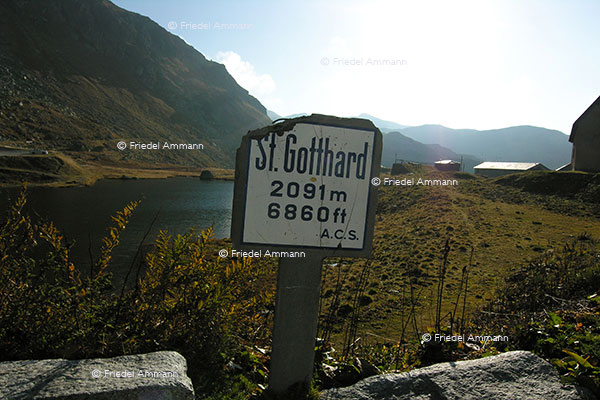 SCHWEIZ - Alpen - St. Gotthard