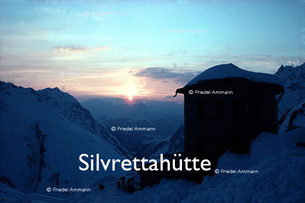 SCHWEIZ - Alpen - Silvrettahütte, Graubünden
