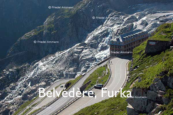 SCHWEIZ - Alpen - Belvédère, Furka