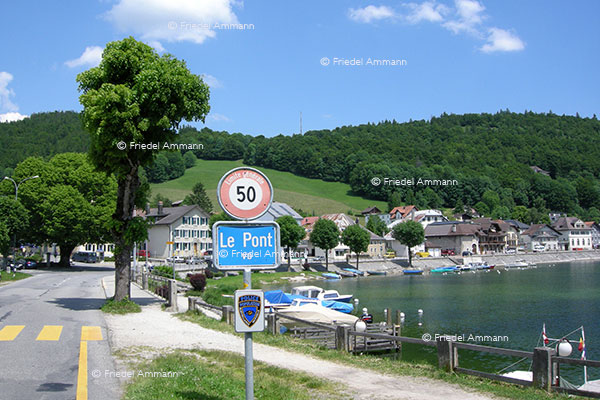 SCHWEIZ - Jura - Le Pont