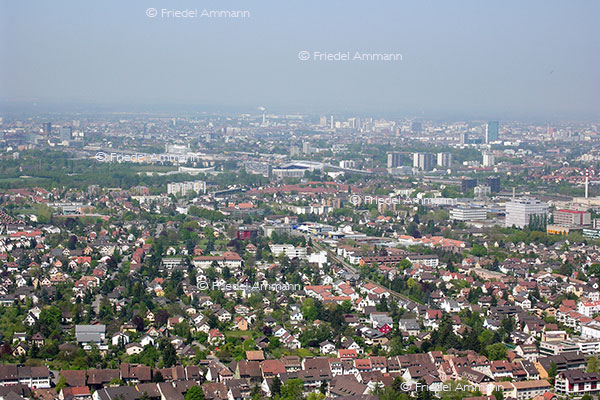 SCHWEIZ - Baselland - Pratteln - Muttenz - Basel (Hintergrund)