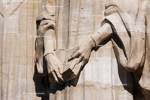 SCHWEIZ – Genf / Genève -  Le Mur de la Réforme, Reformationsdenkmal - Calvin